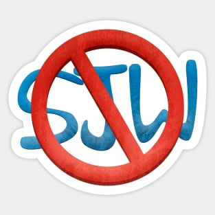 NO SJW Sticker